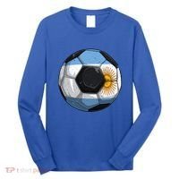 Argentina Soccer Argentina Flag Argentinian Boys Gift Long Sleeve Shirt thumb 0