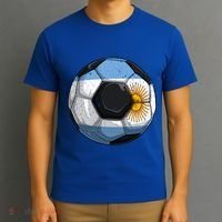 Argentina Soccer Argentina Flag Argentinian Boys Gift T-Shirt thumb 3