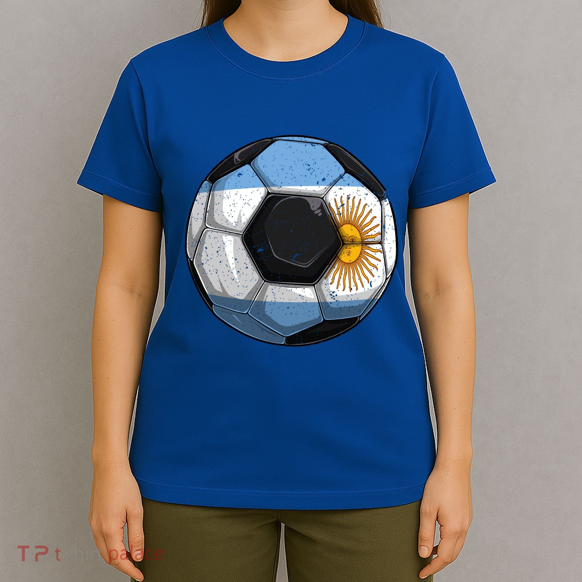 Argentina Soccer Argentina Flag Argentinian Boys Gift T-Shirt