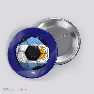 Argentina Soccer Argentina Flag Argentinian Boys Gift Button