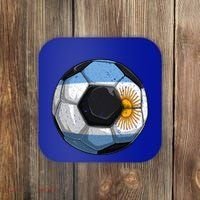 Argentina Soccer Argentina Flag Argentinian Boys Gift Coaster thumb 0