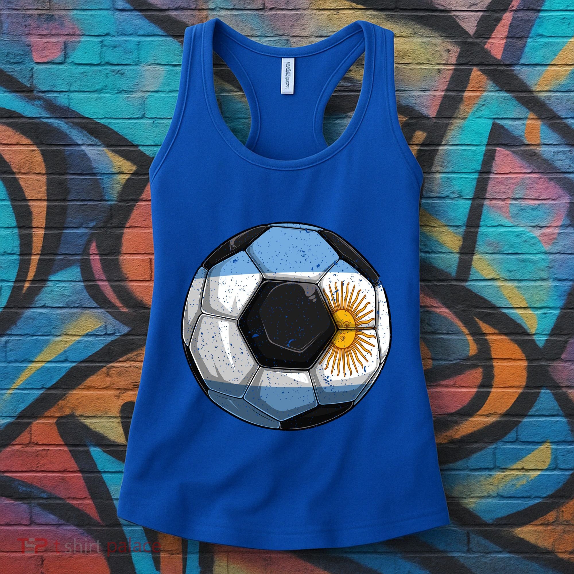 Argentina Soccer Argentina Flag Argentinian Boys Gift Women's Tank Top