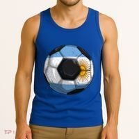 Argentina Soccer Argentina Flag Argentinian Boys Gift Tank Top thumb 3