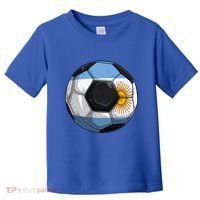 Argentina Soccer Argentina Flag Argentinian Boys Gift Toddler T-Shirt thumb 0