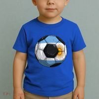 Argentina Soccer Argentina Flag Argentinian Boys Gift Toddler T-Shirt thumb 2