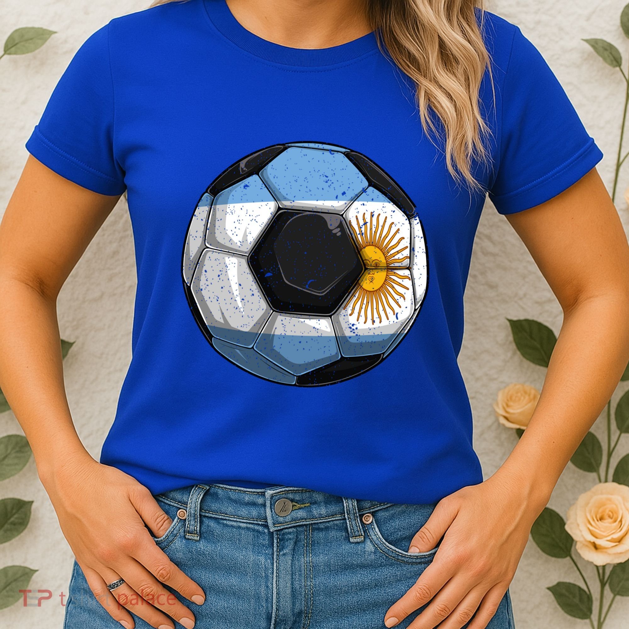 Argentina Soccer Argentina Flag Argentinian Boys Gift Women's T-Shirt