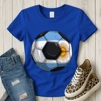 Argentina Soccer Argentina Flag Argentinian Boys Gift Women's T-Shirt thumb 3