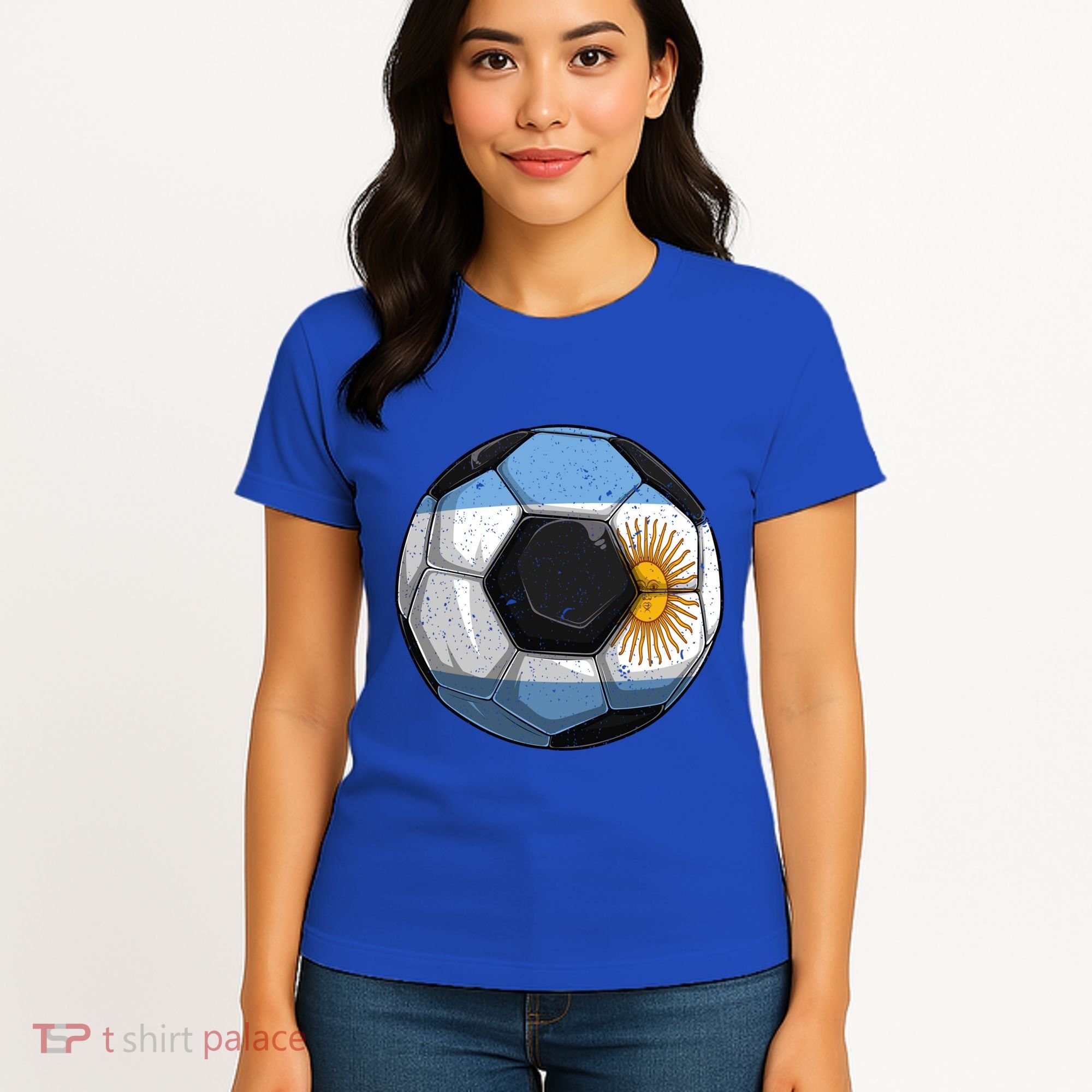 Argentina Soccer Argentina Flag Argentinian Boys Gift Women's T-Shirt
