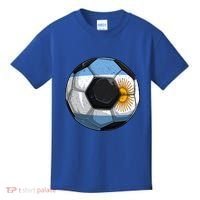 Argentina Soccer Argentina Flag Argentinian Boys Gift Kids T-Shirt thumb 0
