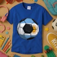 Argentina Soccer Argentina Flag Argentinian Boys Gift Kids T-Shirt thumb 3