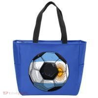 Argentina Soccer Argentina Flag Argentinian Boys Gift Tote Bag thumb 0