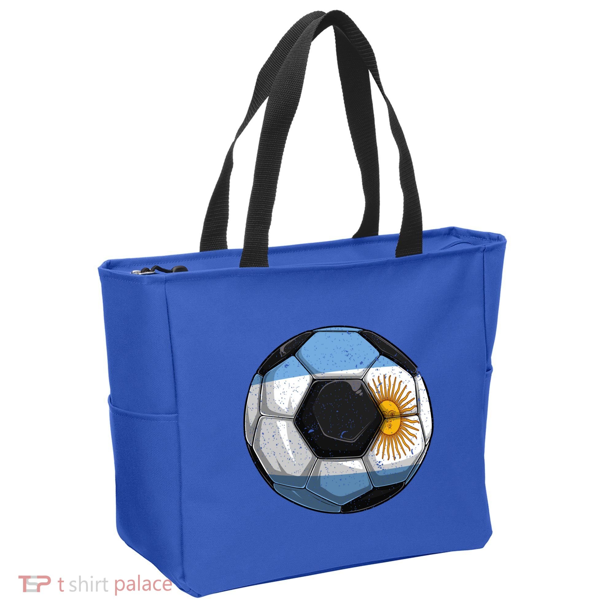 Argentina Soccer Argentina Flag Argentinian Boys Gift Tote Bag