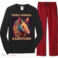 Aardvark Spirit Animal Long Sleeve Pajama Set thumb 0