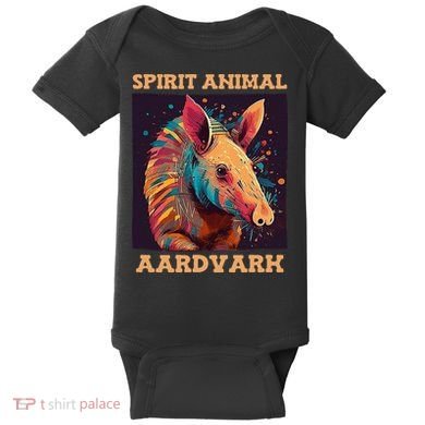 Aardvark Spirit Animal Baby Bodysuit