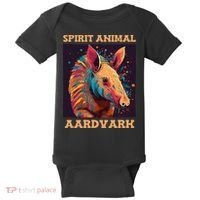 Aardvark Spirit Animal Baby Bodysuit thumb 0