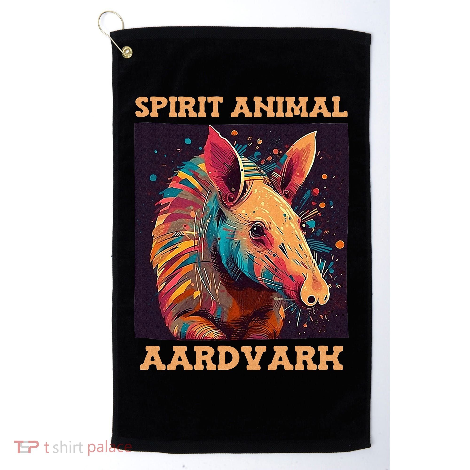 Aardvark Spirit Animal Golf Towel