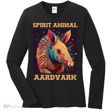 Aardvark Spirit Animal Women's Long Sleeve Shirt