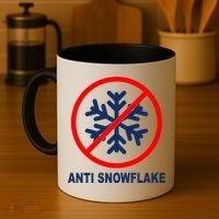 Anti Snowflake Coffee Mug thumb 4