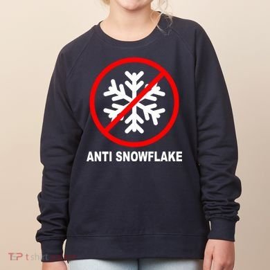 Anti Snowflake Women's Sweatshirt