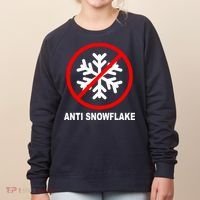 Anti Snowflake Women's Sweatshirt thumb 0
