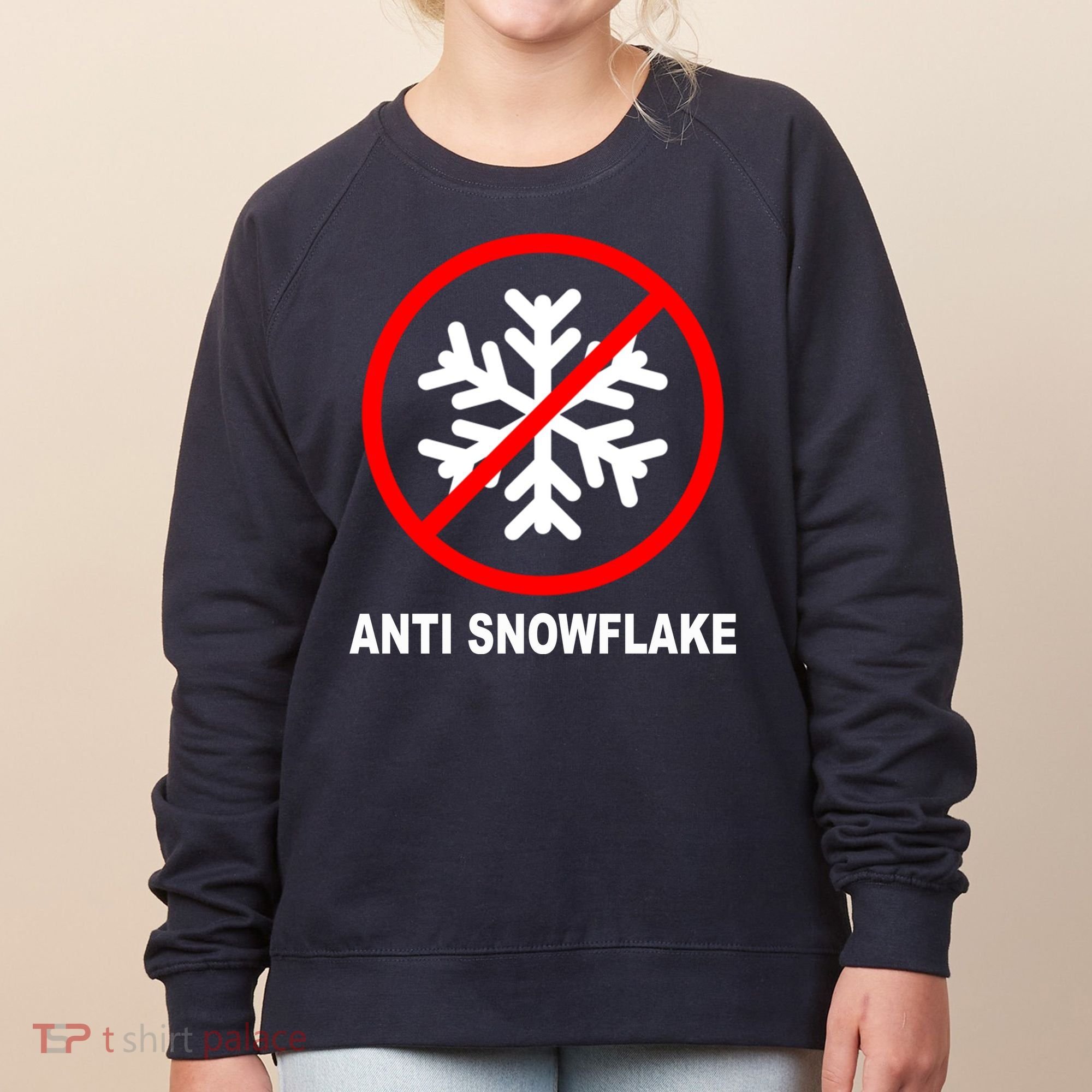 Anti Snowflake Women's Sweatshirt