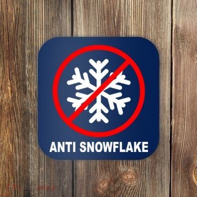 Anti Snowflake Coaster