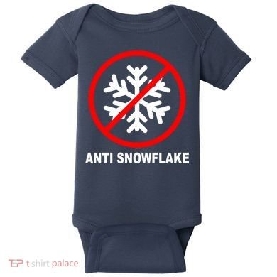 Anti Snowflake Baby Bodysuit