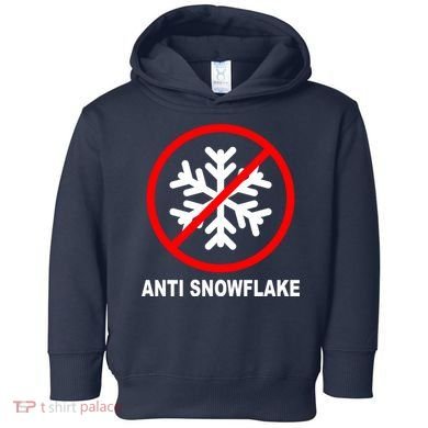 Anti Snowflake Toddler Hoodie