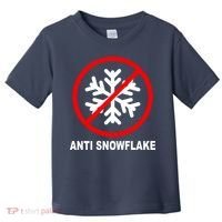 Anti Snowflake Toddler T-Shirt thumb 0