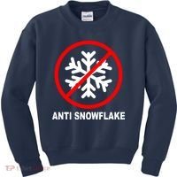 Anti Snowflake Kids Sweatshirt thumb 0