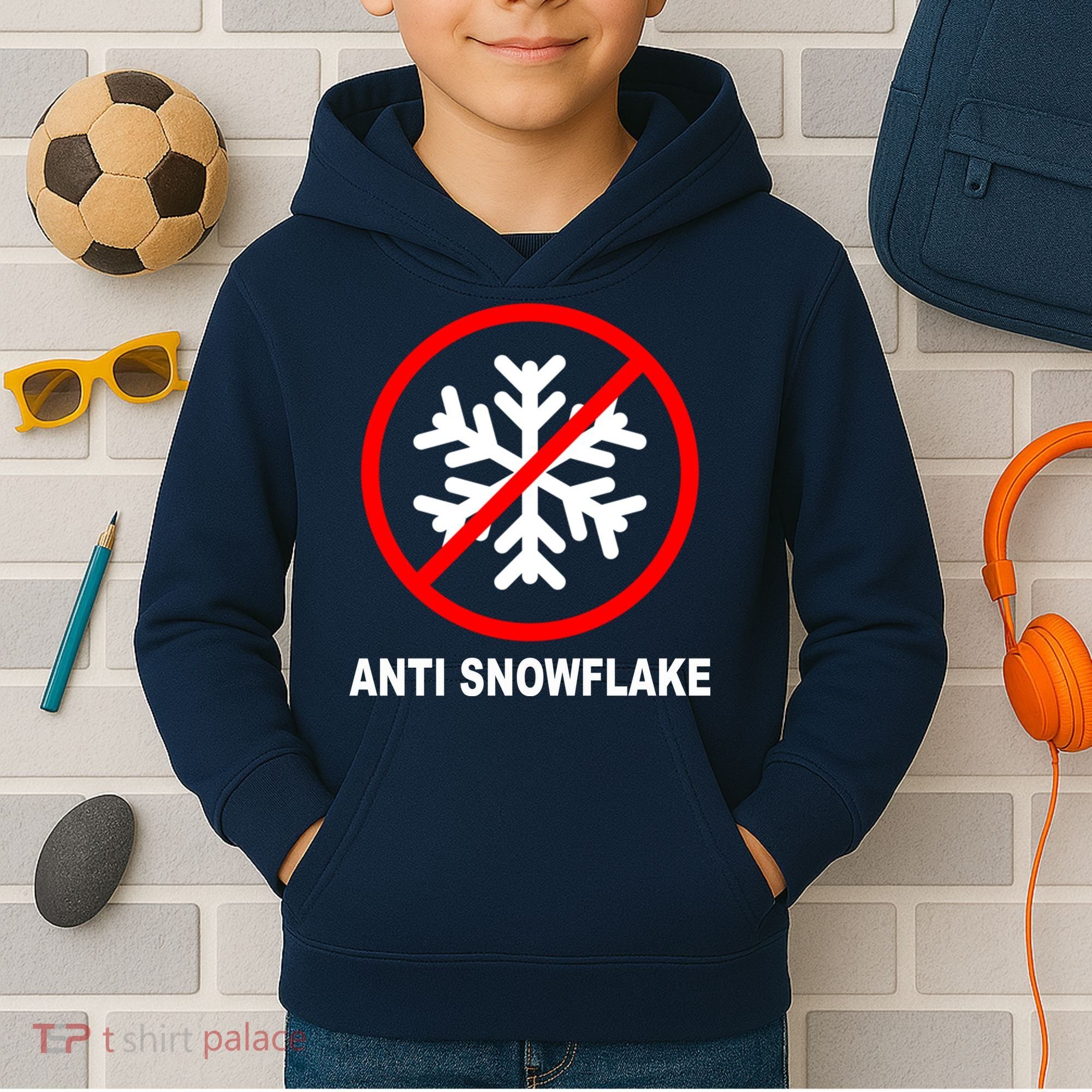 Anti Snowflake Kids Hoodie