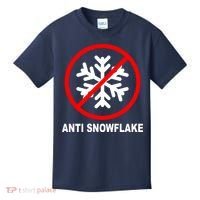 Anti Snowflake Kids T-Shirt thumb 0