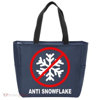 Anti Snowflake Tote Bag