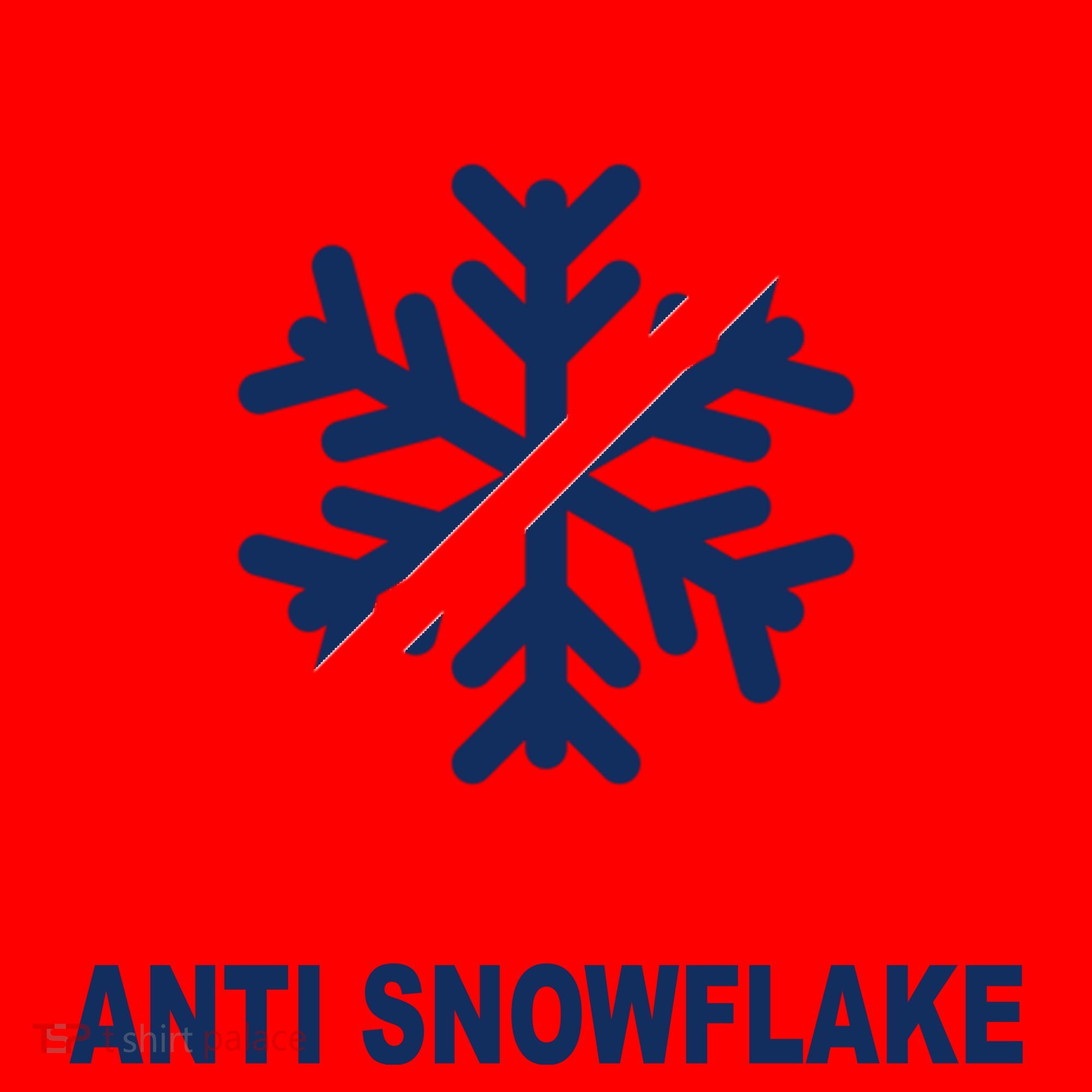 Anti Snowflake Santa Hat
