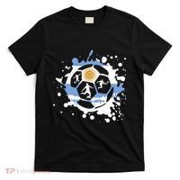 Argentina Soccer Argentinian Flag Jersey Football Fans T-Shirt thumb 0