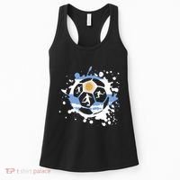 Argentina Soccer Argentinian Flag Jersey Football Fans Women's Tank Top thumb 0