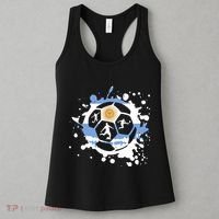 Argentina Soccer Argentinian Flag Jersey Football Fans Women's Tank Top thumb 3
