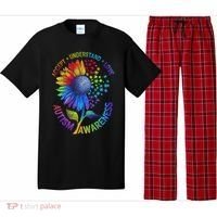 Autism Sunflower Autism Awareness Sunflower Pajama Set thumb 0