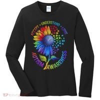 Autism Sunflower Autism Awareness Sunflower Women's Long Sleeve Shirt thumb 0