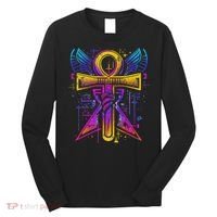 Ankh Symbol Ancient Egyptian Key Of Life Egypt Hieroglyphic Long Sleeve Shirt thumb 0