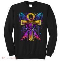 Ankh Symbol Ancient Egyptian Key Of Life Egypt Hieroglyphic Sweatshirt thumb 0