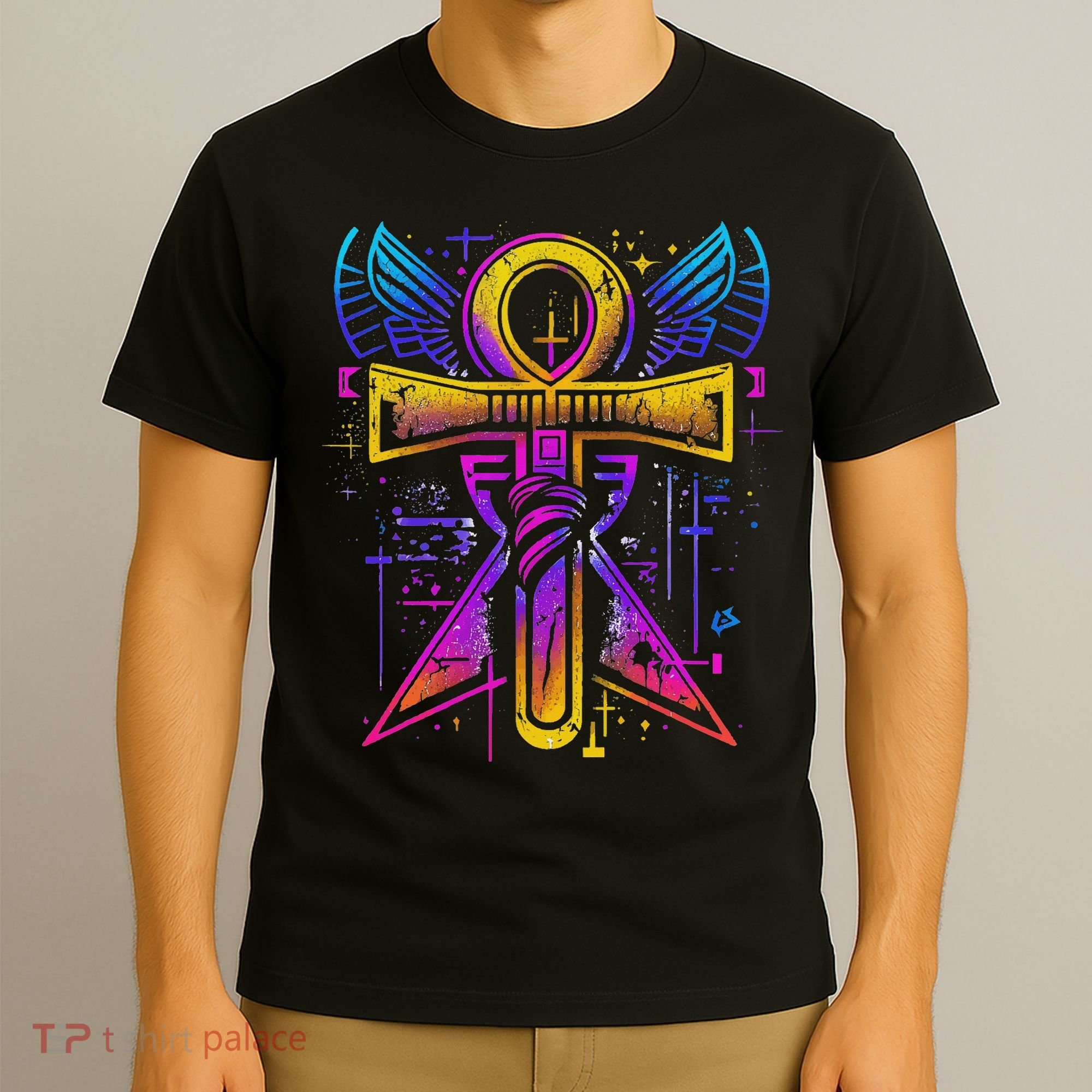 Ankh Symbol Ancient Egyptian Key Of Life Egypt Hieroglyphic T-Shirt