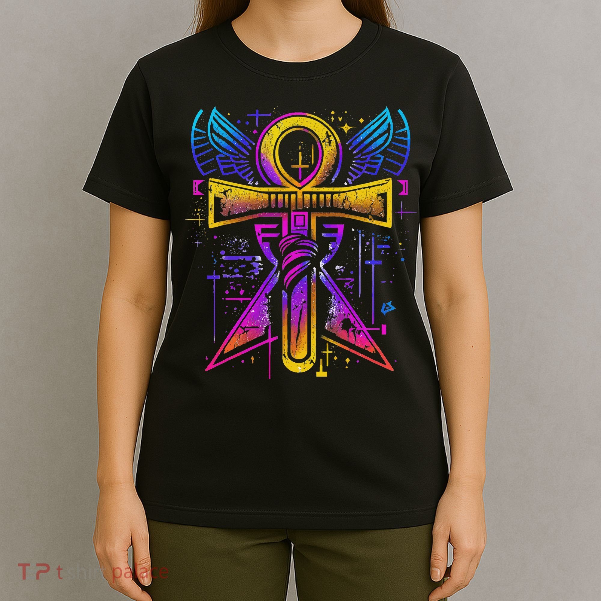 Ankh Symbol Ancient Egyptian Key Of Life Egypt Hieroglyphic T-Shirt