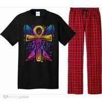 Ankh Symbol Ancient Egyptian Key Of Life Egypt Hieroglyphic Pajama Set thumb 0