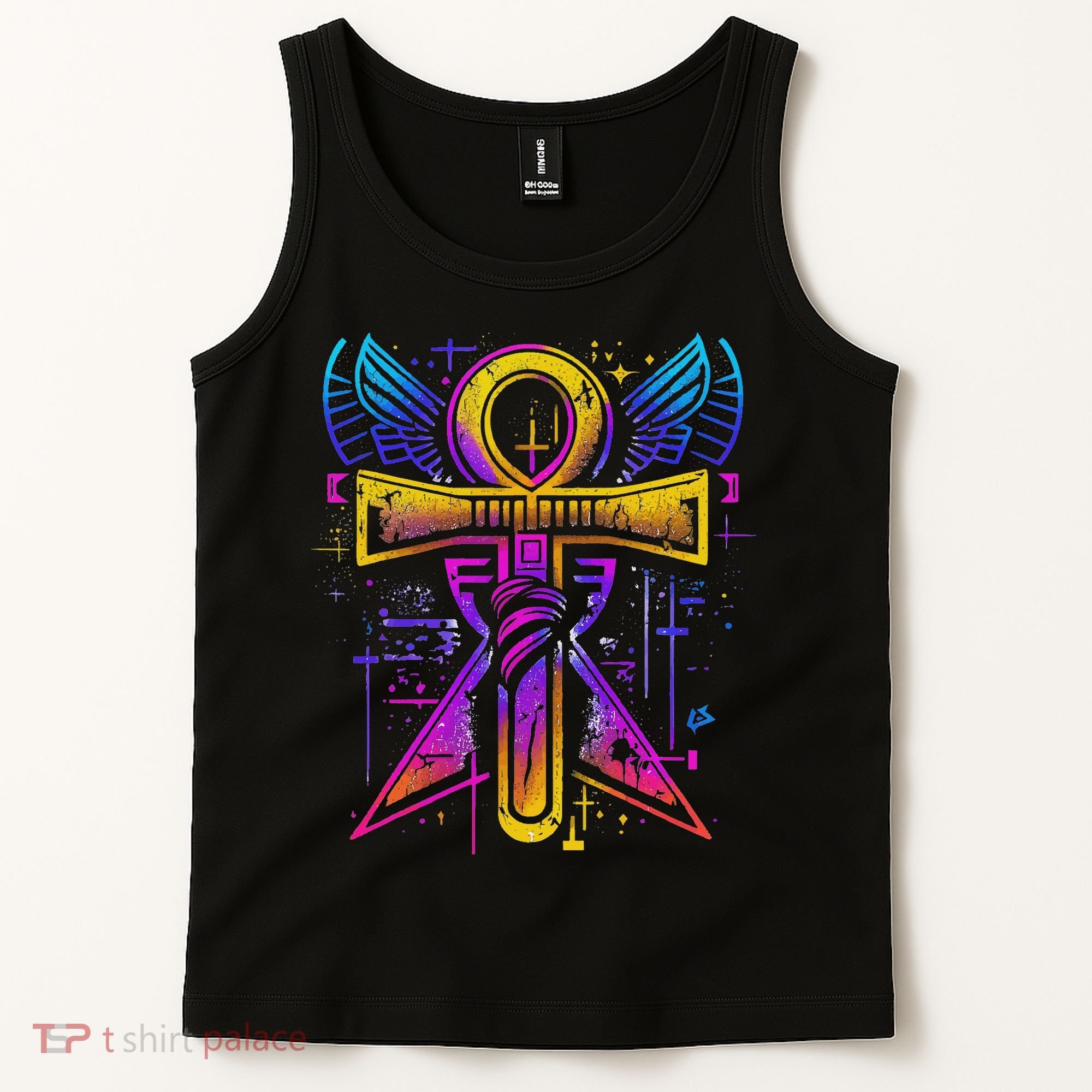 Ankh Symbol Ancient Egyptian Key Of Life Egypt Hieroglyphic Tank Top