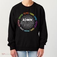 Admin Squad Administrative Assistant Office Secretary Women's Sweatshirt thumb 0
