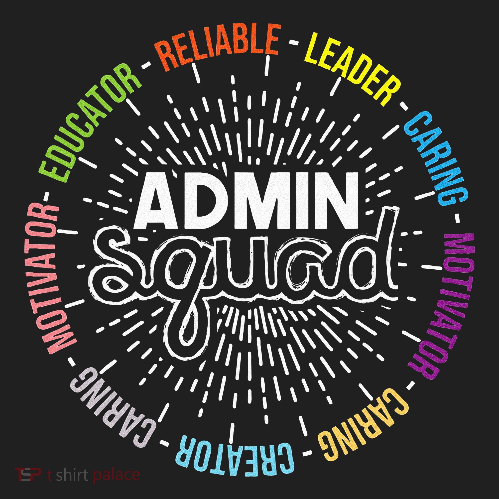 Admin Squad Administrative Assistant Office Secretary Women's Sweatshirt