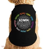 Admin Squad Administrative Assistant Office Secretary Doggie Tank thumb 0