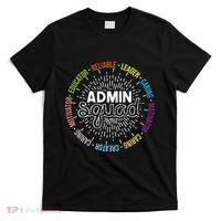 Admin Squad Administrative Assistant Office Secretary T-Shirt thumb 0