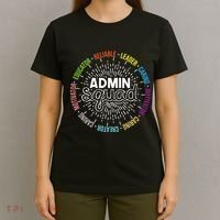 Admin Squad Administrative Assistant Office Secretary T-Shirt thumb 4